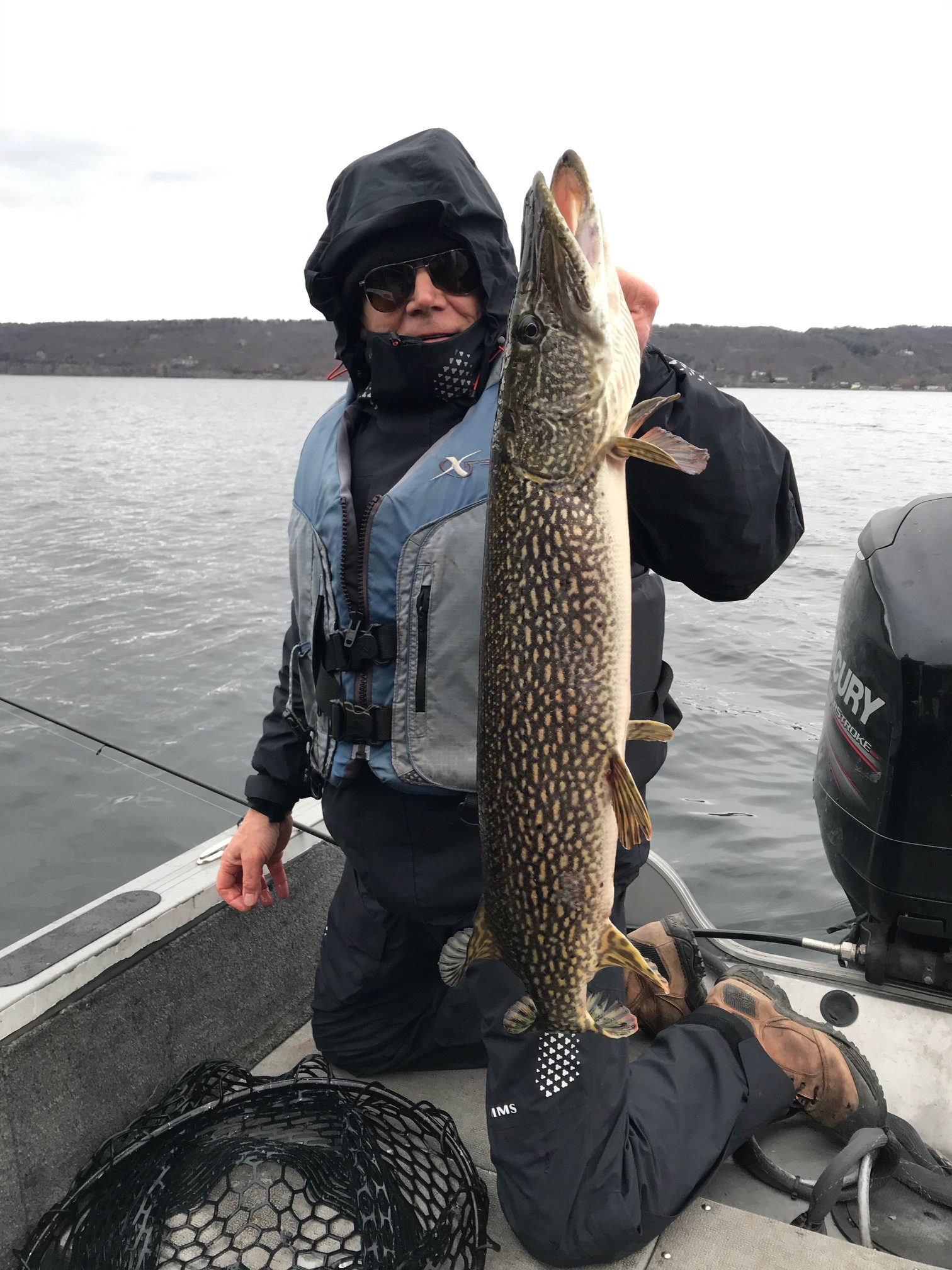 Seneca lake, Geneva NY, finger lake bass and northern pike